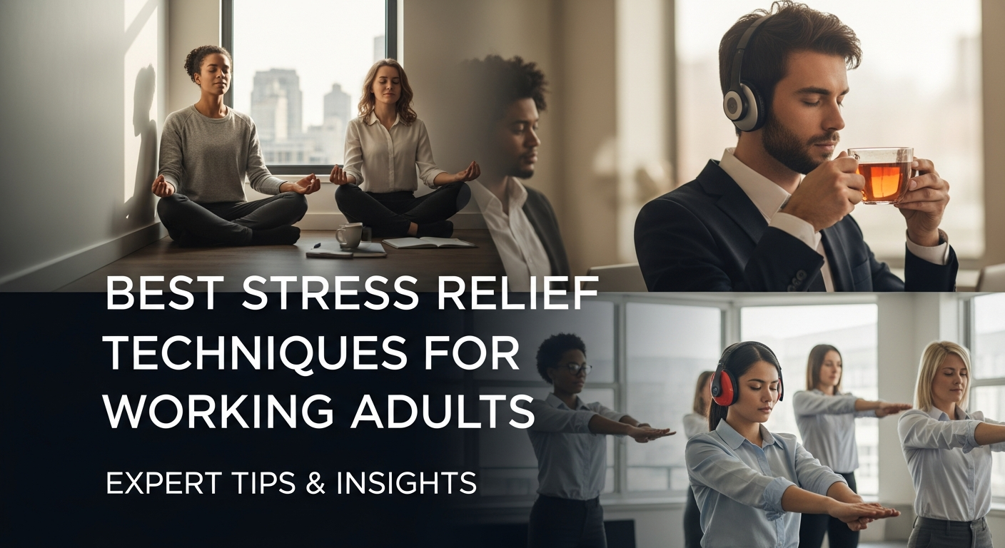 Best Stress Relief Techniques for Working Adults: Expert Tips & Insights